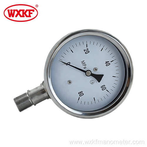 capsule measuring range 100mm pressure gauge